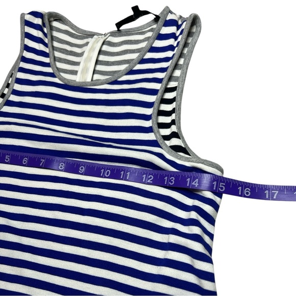TIBI New York Peplum Striped Nautical Beachy Resort wear Tank Top - Picture 8 of 12